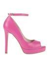 Nila & Nila Woman Pumps Magenta Size 8 Textile Fibers In Magenta