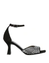Nila & Nila Woman Sandals Black Size 6 Leather In Black