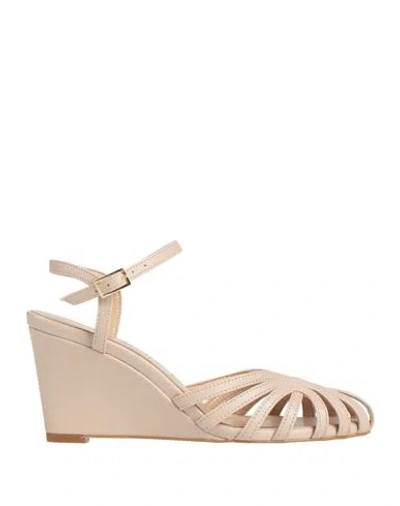 Nila & Nila Woman Sandals Blush Size 7 Synthetic Fibers In Pink