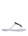 Nila & Nila Woman Thong Sandal Transparent Size 7 Rubber