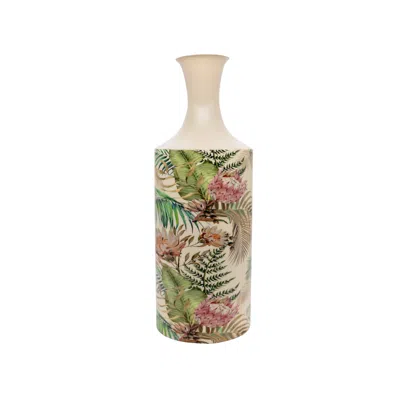 Nila Parmar Designs Green Canopy Forest Bottle Vase