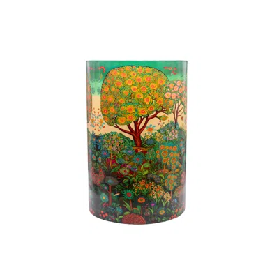 Nila Parmar Designs Green Secret Garden Classic Vase