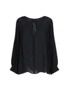 Nili Lotan Acadia Silk-chiffon Blouse In Black  