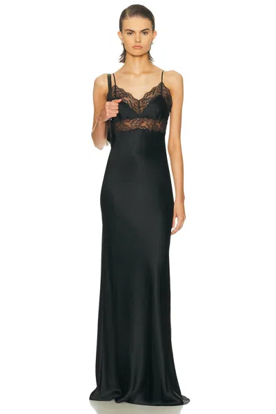 Nili Lotan Adelie Gown In Black