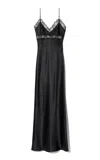 Nili Lotan Adelie Silk Gown In Black