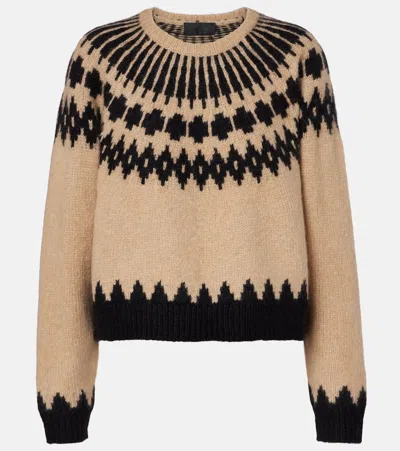 NILI LOTAN ALENA ALPACA AND WOOL-BLEND SWEATER