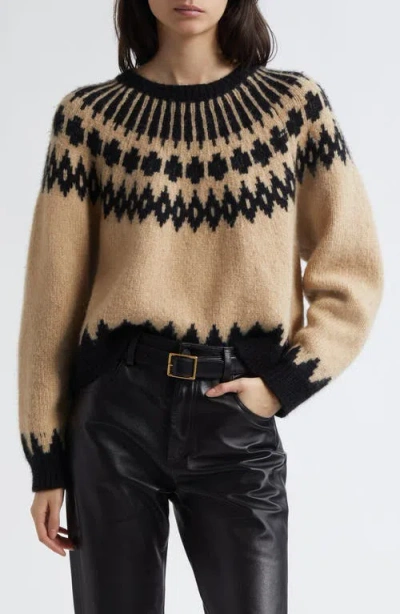 Nili Lotan Alena Sweater In Brown