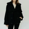 Nili Lotan Virgin Wool-blend Jacket In Black