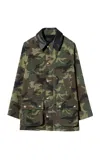 Nili Lotan Andrew Cotton Parka In Green