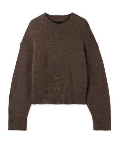 Nili Lotan Anisa Sweater In Brown