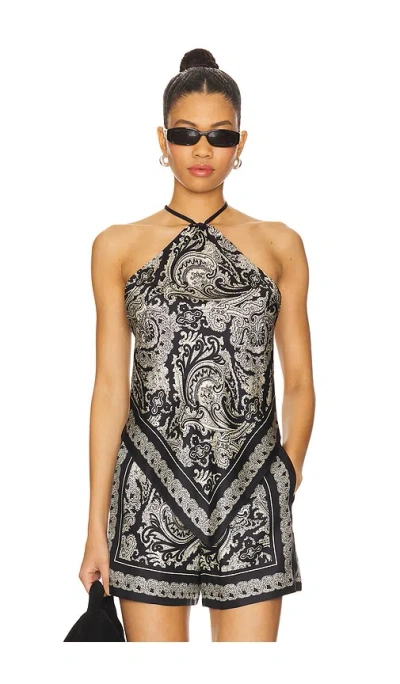 NILI LOTAN AUDREY SILK CAMI TOP