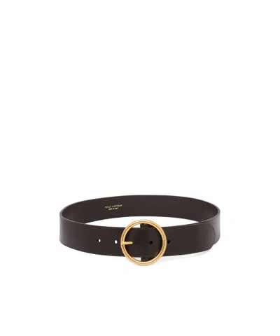 Nili Lotan Avery Belt In Black