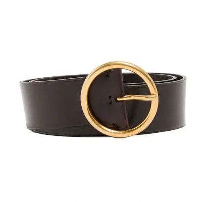 Nili Lotan Avery Belt In Brown