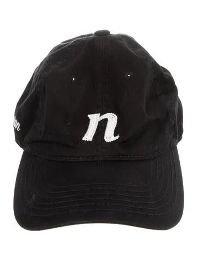 Pre-owned Nili Lotan Baseball Hat W/tags In Black