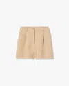 Nili Lotan Beatrice Short In Brown