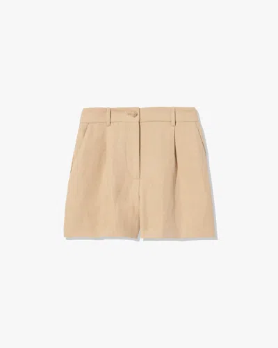 Nili Lotan Beatrice Short In Brown