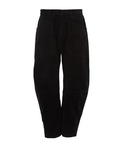 Nili Lotan Belt Loop Casual Pants In Black