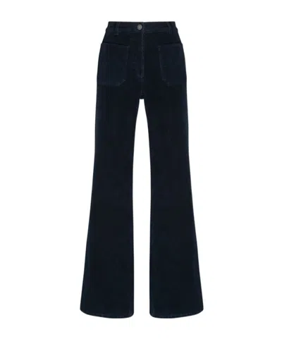Nili Lotan Belt-loop Casual Pants In Black
