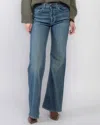 Nili Lotan Belt-loop Jeans In Blue
