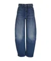 Nili Lotan Denim Boyfriend Jeans In Blue