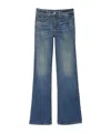 Nili Lotan Belt Loop Jeans In Blue