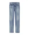 Nili Lotan Belt-loop Jeans In Blue