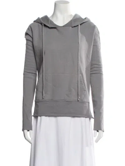 Pre-owned Nili Lotan Biker Jacket In Gray