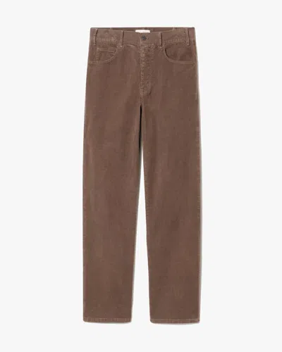 Nili Lotan Billie Corduroy Pant In Brown
