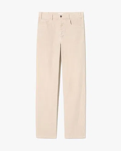 Nili Lotan Billie Corduroy Pant In Neutral