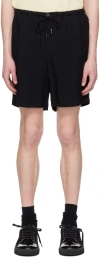 Nili Lotan Drawstring Shorts In Black
