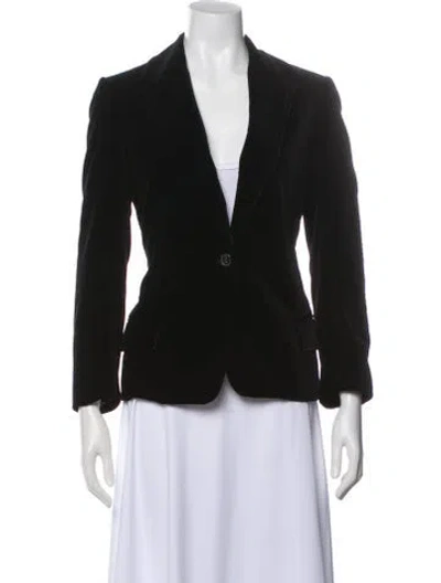 Pre-owned Nili Lotan Blazer In Black