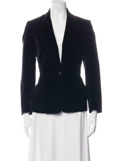 Pre-owned Nili Lotan Blazer In Black