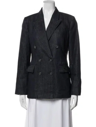 Pre-owned Nili Lotan Blazer In Blue
