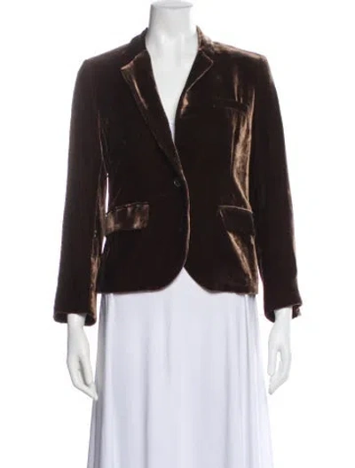 Pre-owned Nili Lotan Blazer In Brown