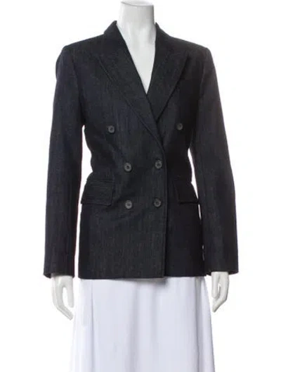 Pre-owned Nili Lotan Blazer In Gray