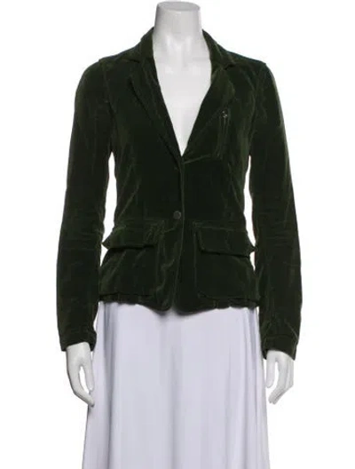 Pre-owned Nili Lotan Blazer In Green