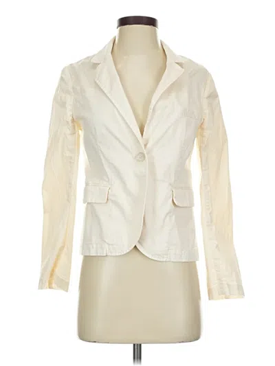 Pre-owned Nili Lotan Blazer Jacket In White