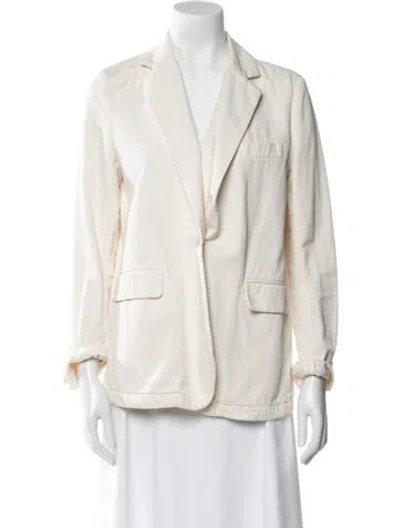 Pre-owned Nili Lotan Blazer In Neutral