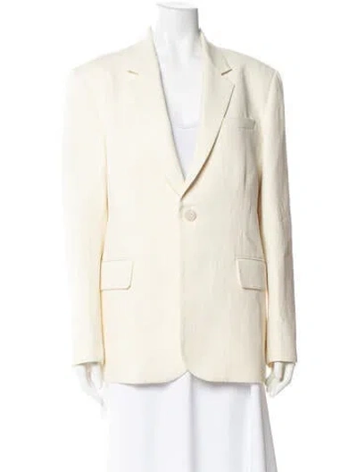 Pre-owned Nili Lotan Blazer In Neutral