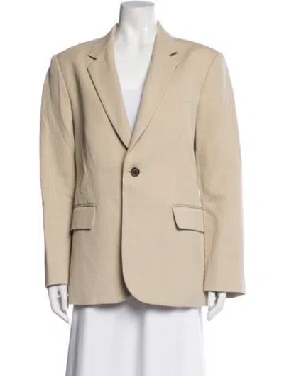 Pre-owned Nili Lotan Blazer In Neutrals