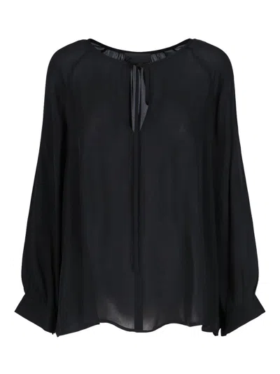NILI LOTAN SILK BLOUSE