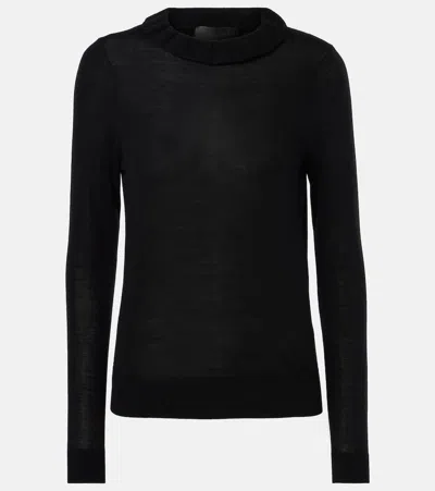 Nili Lotan Bobbie Wool Turtleneck Sweater In Black