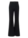 Nili Lotan Florence High-rise Flared Jeans In Black