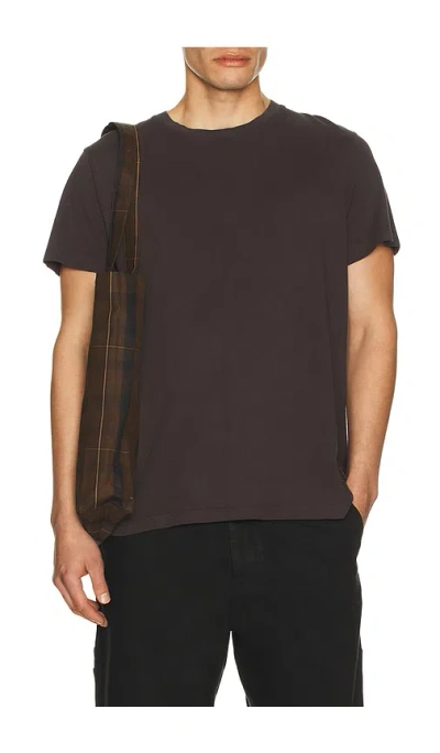 Nili Lotan Bradley Tee In Brown