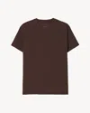 Nili Lotan Brandon Tee In Cocoa