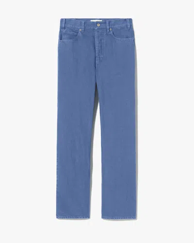 Nili Lotan Briana Cotton Pant In Blue
