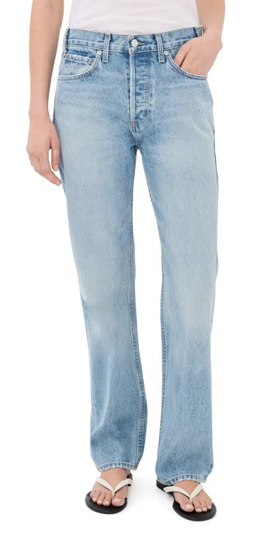 Nili Lotan Briana Jeans Alice Wash In Blue