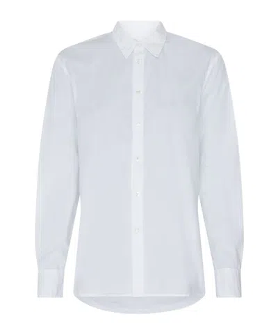 Nili Lotan Button-down Long-sleeved Shirt In White
