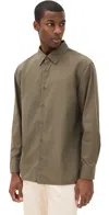 Nili Lotan Caiden Shirt Truffle Taupe In Truffle Taupe