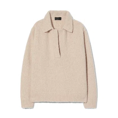 Nili Lotan Callen Sweater In Beige Melange